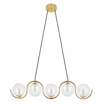 LAMPA SUFITOWA WISZĄCA APP1440-5CP Złota