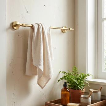 Kupaonska viješalica 29101 Rivo Brush Gold
