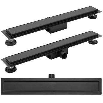 REA PURE NEO Linear Drain Black 70