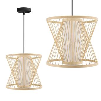 LAMPA WISZĄCA BAMBUSOWA APP1630-1CP