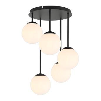 LAMPA SUFITOWA WISZĄCA APP1816-5CPR BLACK
