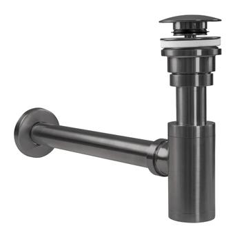 Umyvadlový sifon s univerzální výpustí click-clack - Titan