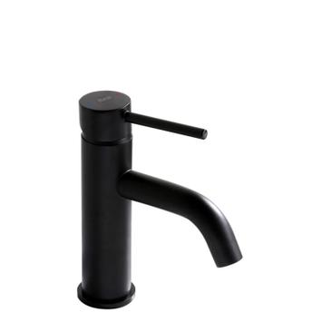 Bathroom faucet Rea Lungo BLACK Low