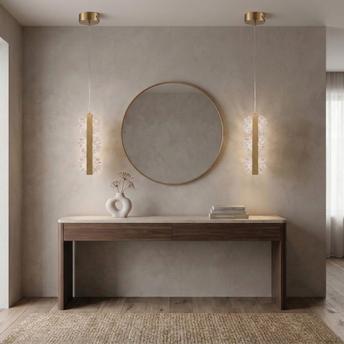 Lampa wisząca LED G150-3CP Gold Złota Szczotkowana