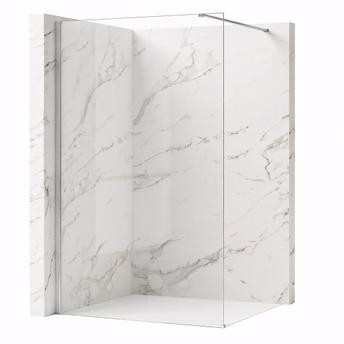 Параван за душ Rea Flexi Transparent / Chrome 70