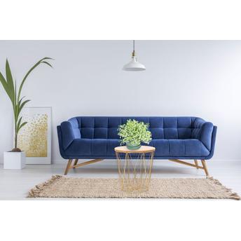 Druciany stolik kawowy Twins Gold Rozmiar S