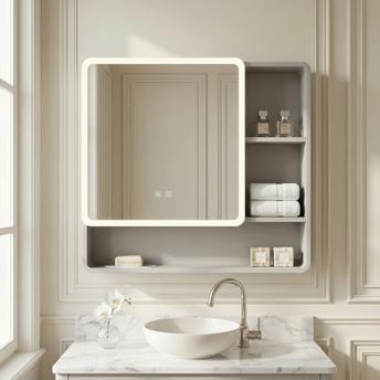 LED-Spiegelschrank M1016-70 70x65