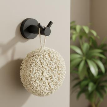 Bathroom hanger 5605 Leo Black