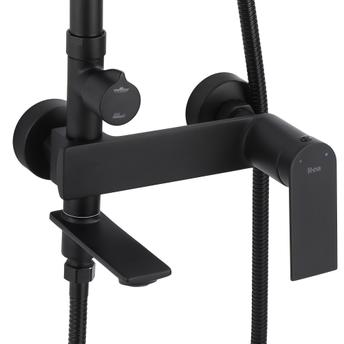 Sprchový set REA STORM BLACK MATT