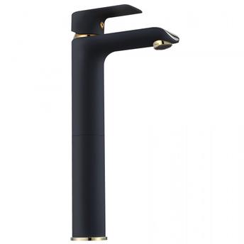 REA BLOOM Black Gold Augsts izlietnes maisītājs