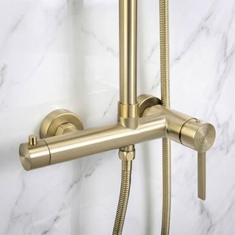 Duschgarnitur Rea Foster Brush Gold