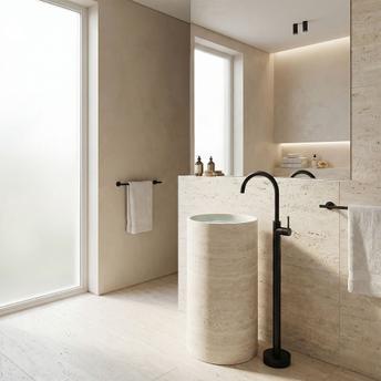 Grifo de pie Rea Lungo Black