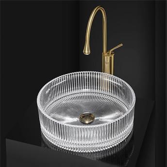 Nadgradni umivaonik Rea Ingrid Transparent