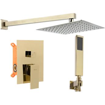 Slēptās dušas komplekts FENIX Gold + BOX