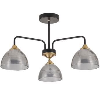 LAMPA SUFITOWA WISZĄCA G084-3C BLACK GREY