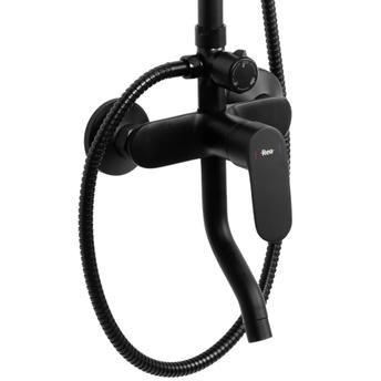 Set doccia REA SALTON BLACK MATT