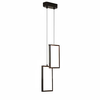 LAMPA SUFITOWA WISZĄCA LED LHJ085-2CP CZARNA