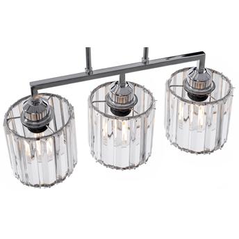 LAMPA WISZĄCA GLAMOUR 3xE27 392228 CHROM