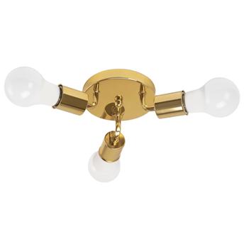 Trojité kovové stropné svietidlo APP704-3C Gold