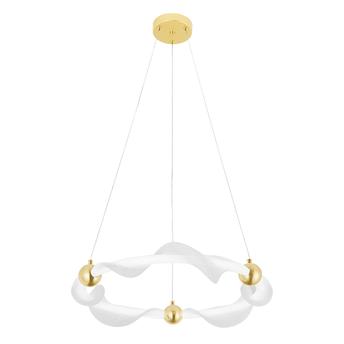 LED lamp G010-CP WHITE/GOLD