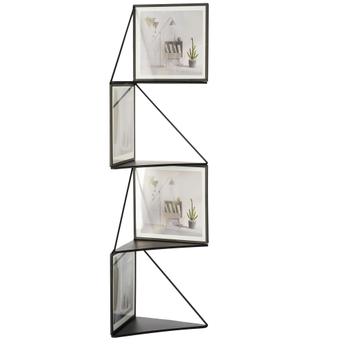 Półka Wisząca narożna metalowa z ramkami na zdjęcia SFZH-16B