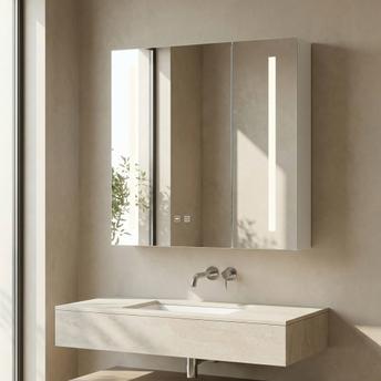 Zrkadlová skrinka s LED osvetlením M1015-60 60x65