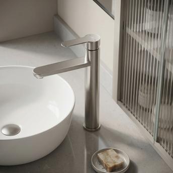 Baterie pentru baie Rea Arcos Brush Nickel