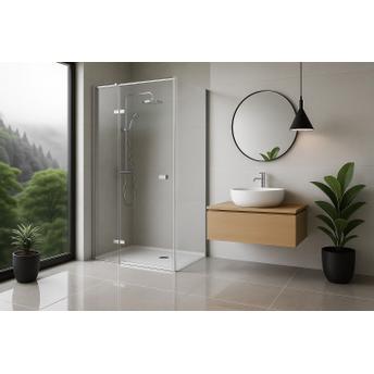 Duschkabine Rea Atlas 120x80 Chrome