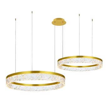 Lampa wisząca LED LHJ048-CP2 ZŁOTA