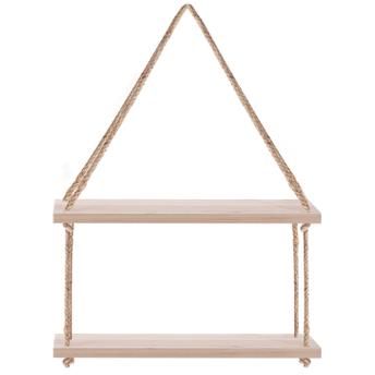 Półka ścienna drewniana 22 WHITE