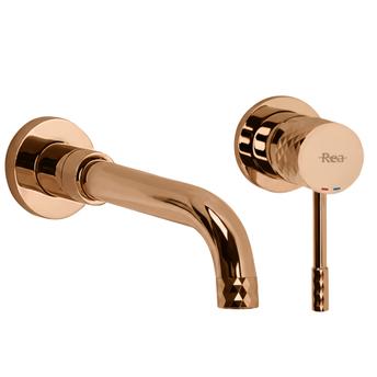 Grifo empotrado oculto Rea Lungo Diamond Copper + BOX
