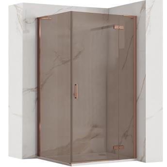 Cabina dus REA Hugo 100x80 Copper Brush
