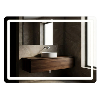 LUSTRO ŚCIENNE LED 80x60cm P10407