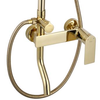 Tuš set REA STORM ZŁOTY GOLD