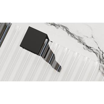 Dušo ekranas Rea Aero Intimo Black Mat 90