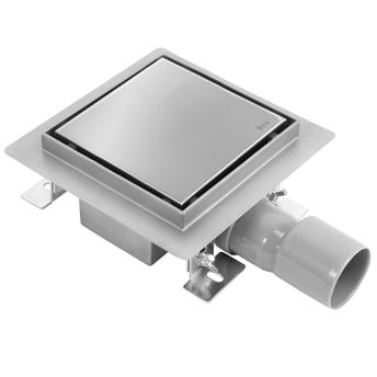 Linear drainage REA NEO 150x150 Nickel Brush