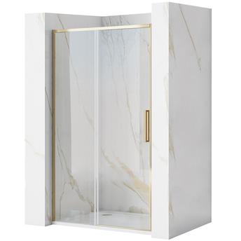 Shower door REA Rapid Slide 120 Gold