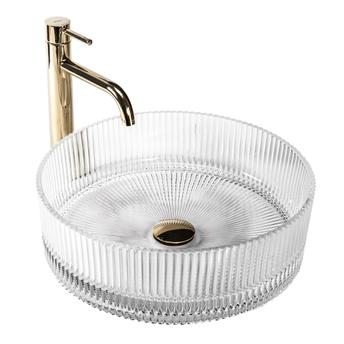 Nadgradni umivaonik Rea Ingrid Transparent