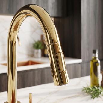 Extremidade do arejador da torneira de cozinha REA Fresh Gold