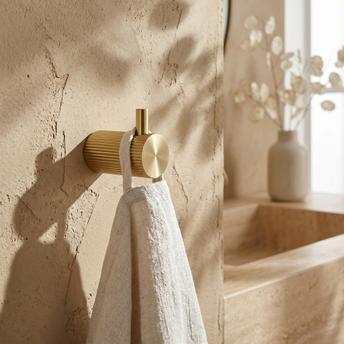 Fürdőszobai akasztó 64104 SOLO Brush Gold