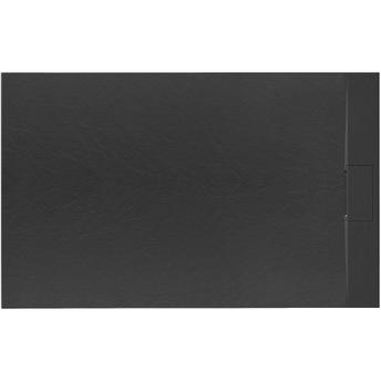 Receveur de douche Bazalt Black 80x100