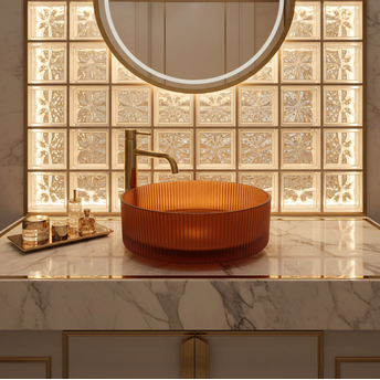 Pjedestāla izlietne Rea Suri Brown