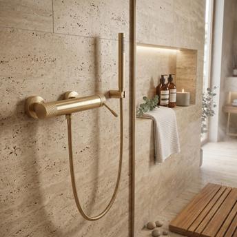 Baterija za kadu REA Venti Brush Gold