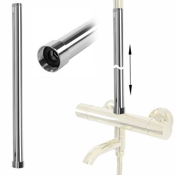 Extension for a bathtub and shower set CHROM 50cm