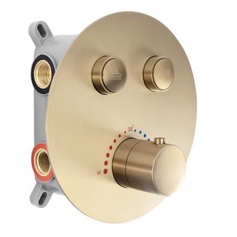 Built-in shower set Rea LUNGO BRUSH GOLD BOX