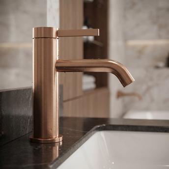 Kupaonska miješalica Rea Rivo Brush Copper