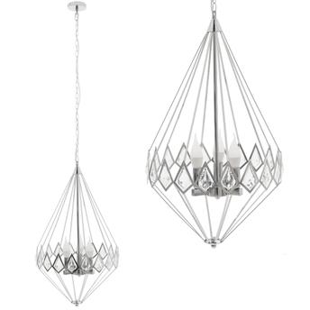 LAMPA WISZĄCA KRYSZTAŁOWA DIAMENT APP767-3CP