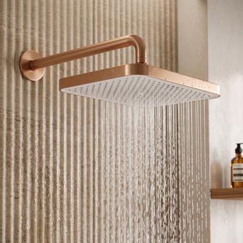 Правоъгълна душ пита REA JS-032 Brushed Copper