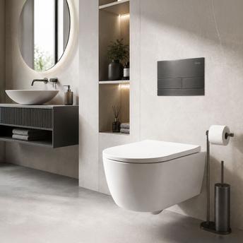 Tlačni gumb za WC predstensko enoto K011A-Q in Slim024N Rea T Titan
