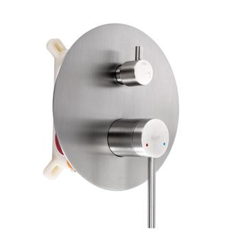 Podomítková sprchová sada Rea Foss Clif Nickel Brush + BOX